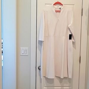 Eloquii size 20 white, never worn dress
